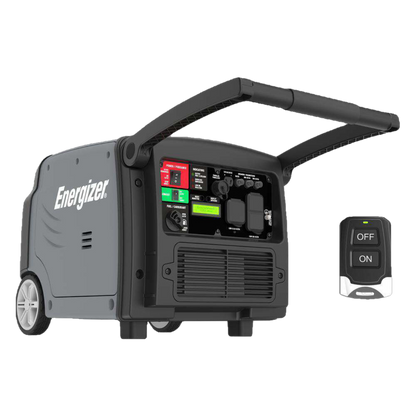 Energizer Ezv3200p 3200w Gas Powered Inverter Generator with Remote Start New - EZV3200P