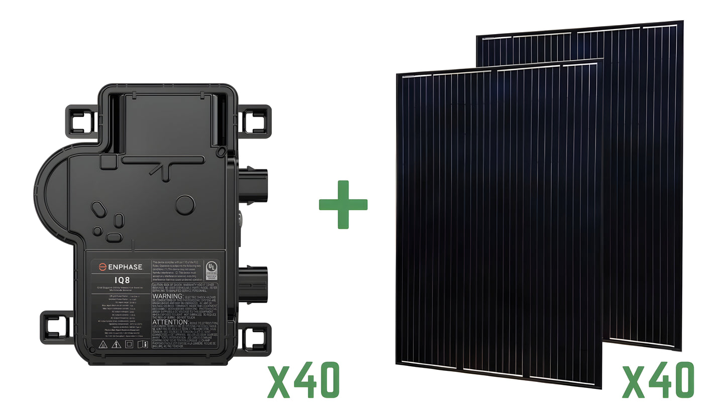 3.3 kW DIY Solar Panel Kit w/ SunSpark 330W Panels + Enphase Microinverters