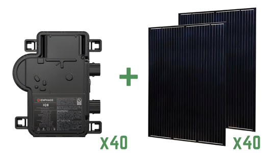 10 kW DIY Solar Panel Kit w/ SunSpark 330W Panels + Enphase Microinverters