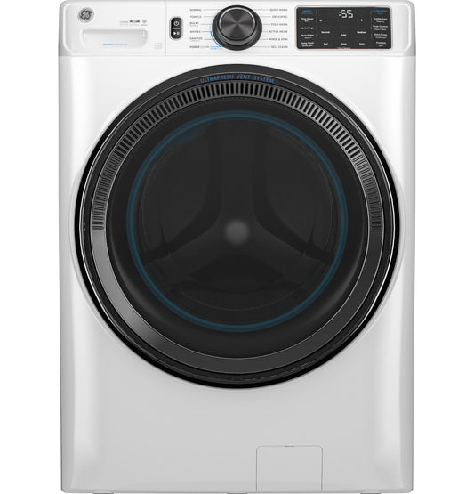 GE APPLIANCES GFW655SSVWW 5.0 cu. ft. Smart Front Load Washer - GFW655SSVWW-KT