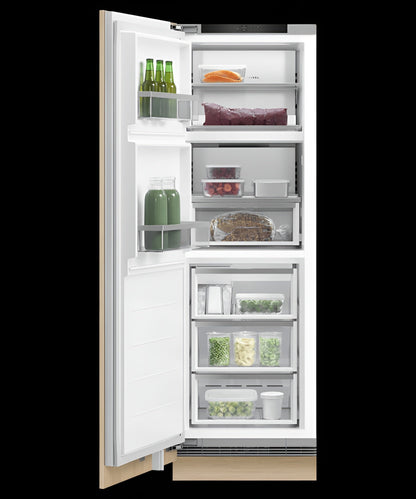FISHER & PAYKEL RS2474F3LJ1 Integrated Triple Zone Freezer, 24", Ice - RS2474F3LJ1-KT