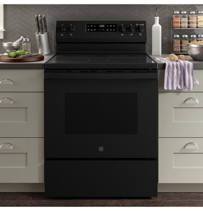 GE APPLIANCES GRF500PVBB GE(R) 30" Free-Standing Electric Range - GRF500PVBB-KT