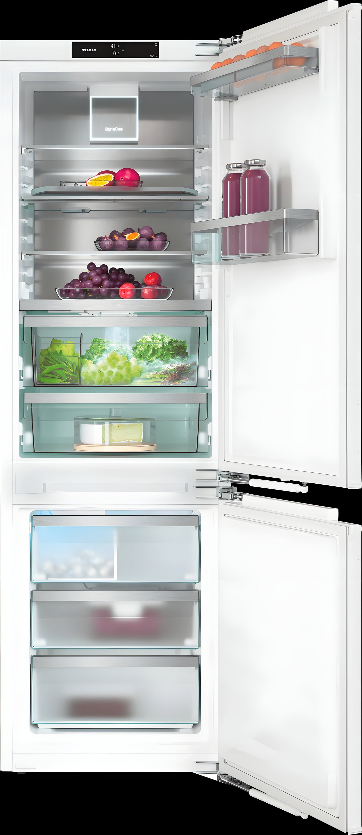 FISHER & PAYKEL RS3084WRUK1 Integrated Refrigerator Freezer, 30", Ice & Water -  RS3084WRUK1