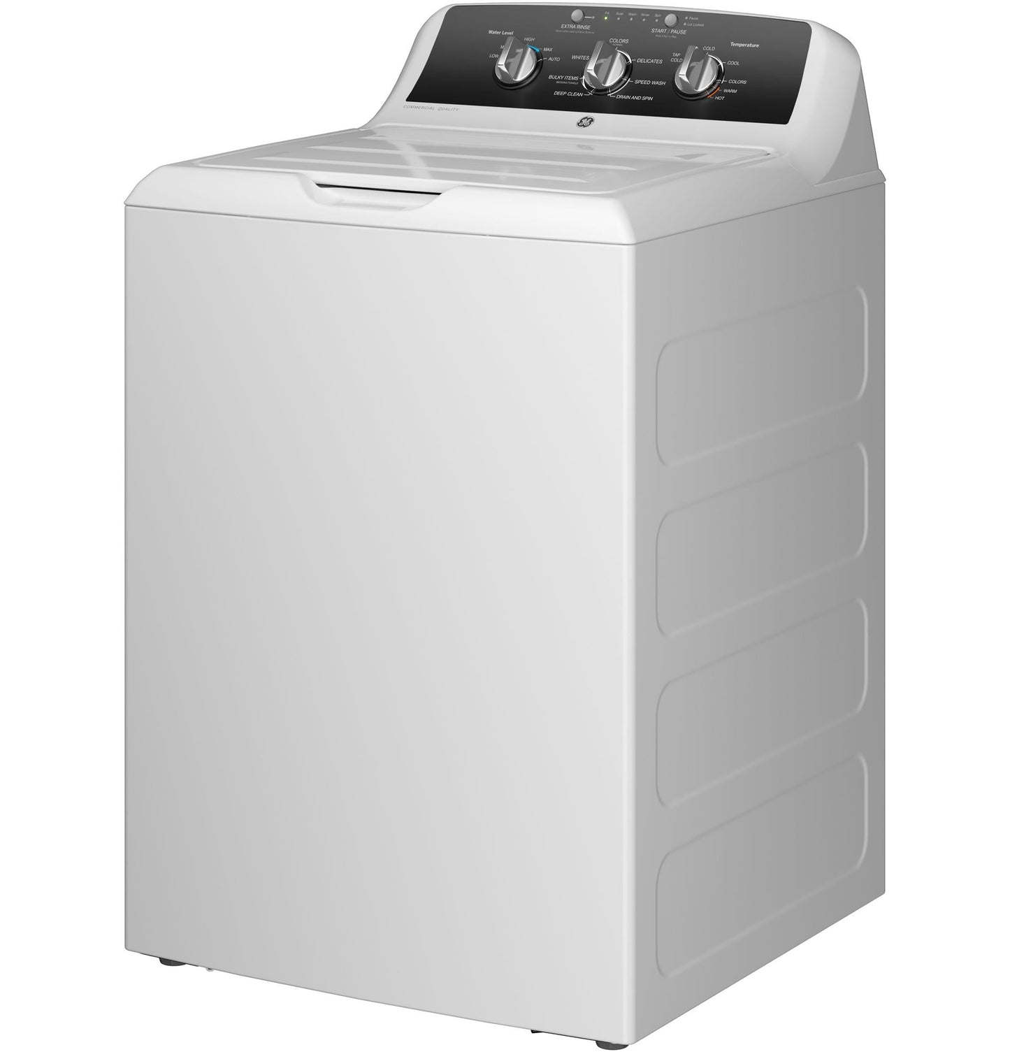 GE APPLIANCES GTW525ACWWB GE(R) 4.3 cu. ft. Capacity Washer with Stainless Steel Basket,5-yr Limited Warranty&#x200B; - GTW525ACWWB-KT
