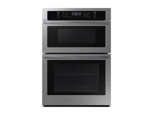 SAMSUNG NQ70T5511DS 30" Smart Microwave Combination Wall Oven in Stainless Steel - NQ70T5511DS-KT