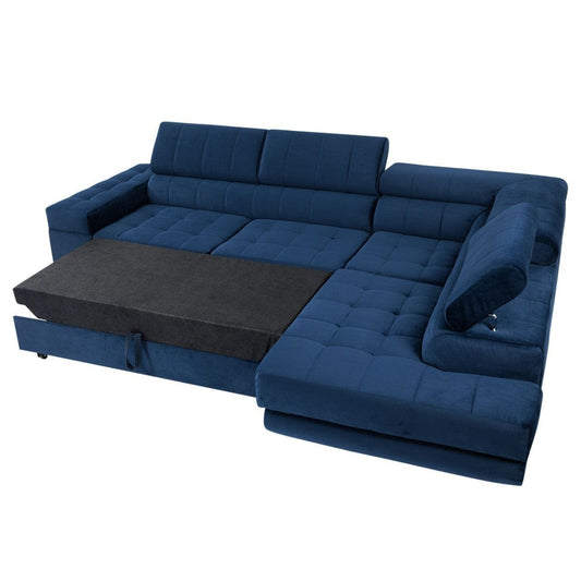 Maxima House Sectional Sleeper Sofa with storage ANDREA - MIR015
