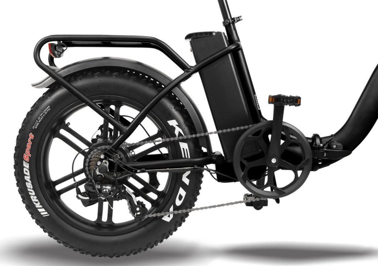 T4B 36V/13AH Fat 2-Way Fat Tire Folding Electric Bike  - EB-350WFATBLK