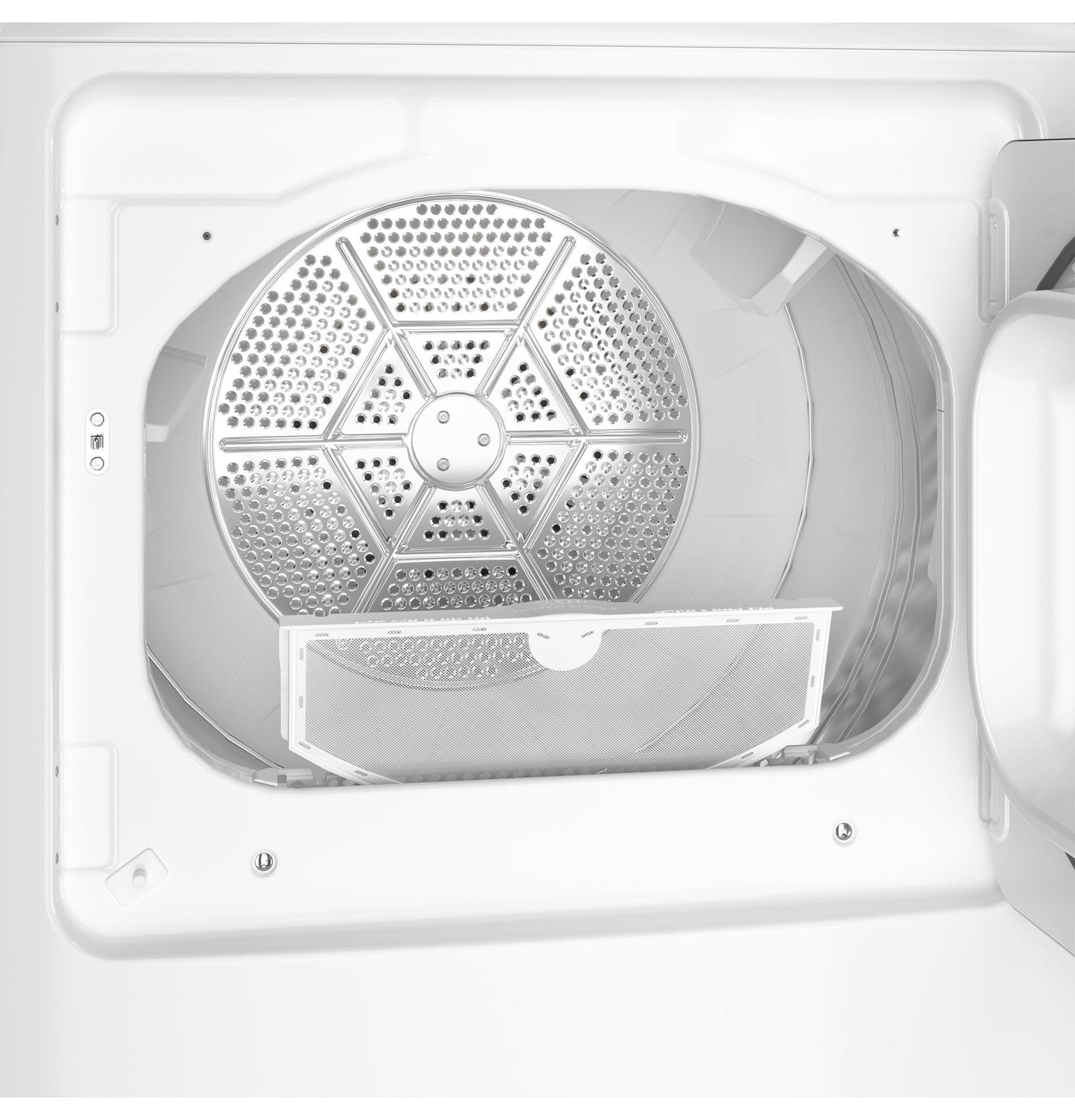 GE APPLIANCES GTD48EASWWB GE(R) 7.2 cu. ft. Capacity Electric&#x00A0;Dryer with Up To 120 ft. Venting&#x00A0;and&#x00A0;Extended Tumble - GTD48EASWWB-KT