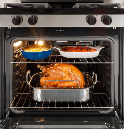 GE APPLIANCES GGS500PVSS GE(R) 30" Slide-In Front-Control Gas Range - GGS500PVSS-KT
