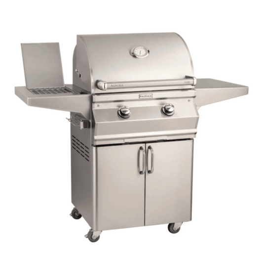 Fire Magic Aurora A430S 24-Inch Propane Gas Grill With Side Burner And Analog Thermometer - A430S-7EAP-62