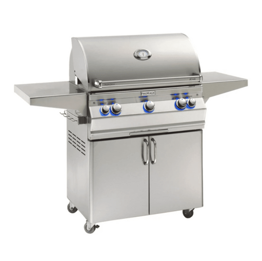 Fire Magic Aurora A540s 30-Inch Propane Gas Freestanding Grill w/ Analog Thermometer - A540S-7EAP-61