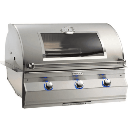 Fire Magic Aurora A790I 36-Inch Built-In Propane Gas Grill With Magic View Window And Analog Thermometer - A790I-7EAP-W