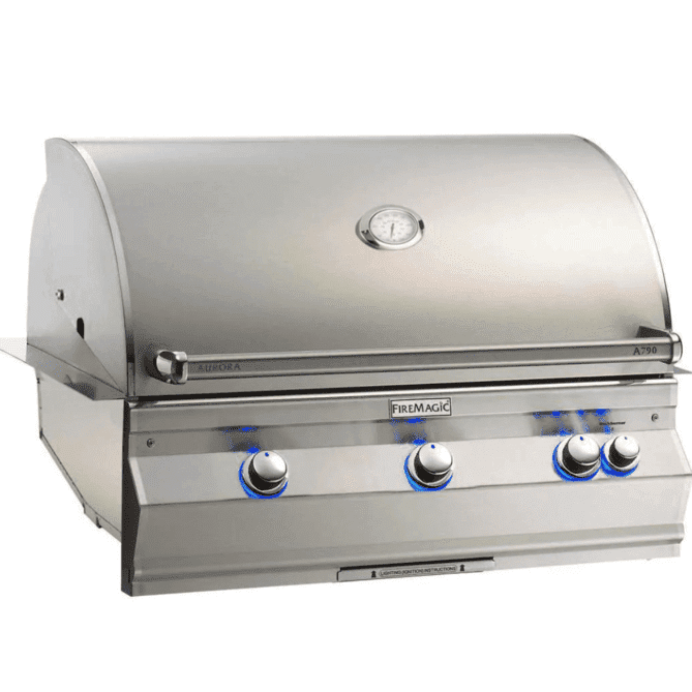 Fire Magic Aurora A790I 36-Inch Built-In Propane Gas Grill With Analog Thermometer - A790I-7EAP
