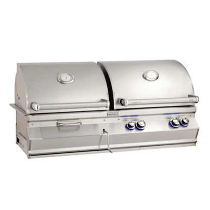 Fire Magic Aurora A830I 46-Inch Built-In Propane Gas & Charcoal Combo Grill With Rotisserie And Analog Thermometer - A830I-8EAP-CB