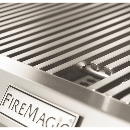 Fire Magic Choice C430S 24-Inch Propane Gas Grill With Analog Thermometer On In-Ground Post - C430S-RT1P-G6