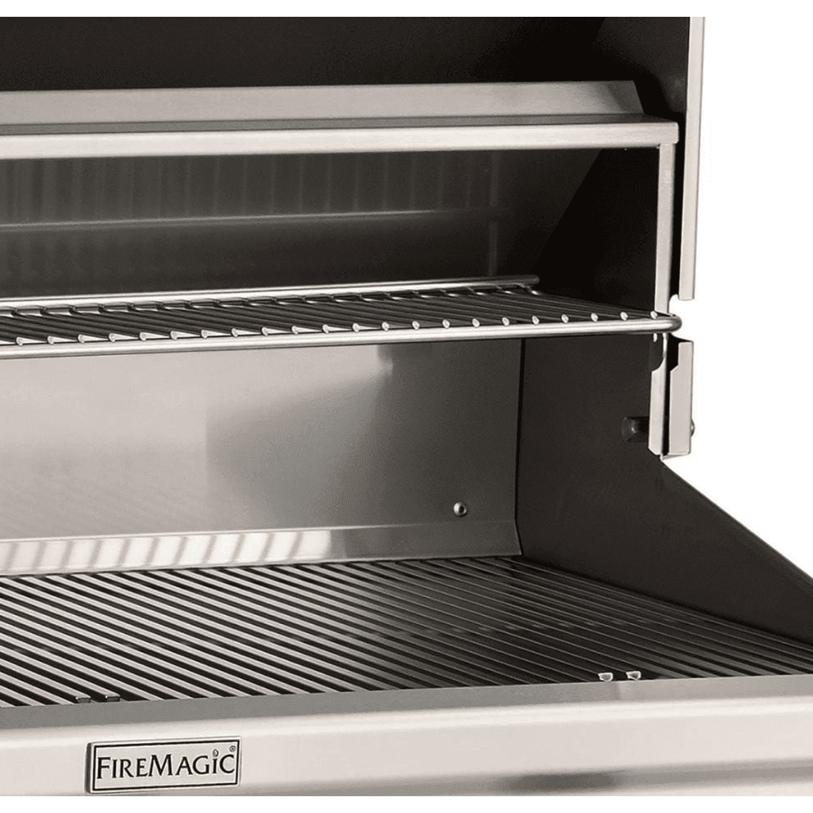 Fire Magic Choice C430S 24-Inch Propane Gas Grill With Analog Thermometer On In-Ground Post - C430S-RT1P-G6