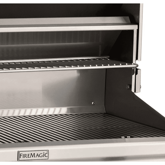 Fire Magic Choice C430S 24-Inch Propane Gas Grill With Analog Thermometer On In-Ground Post - C430S-RT1P-G6