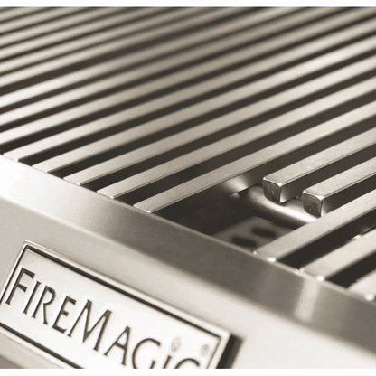 Fire Magic Choice C430S 24-Inch Propane Gas Grill With Analog Thermometer On Patio Post - C430S-RT1P-P6