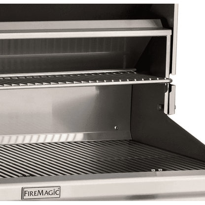 Fire Magic Choice C430S 24-Inch Propane Gas Grill With Analog Thermometer On Patio Post - C430S-RT1P-P6