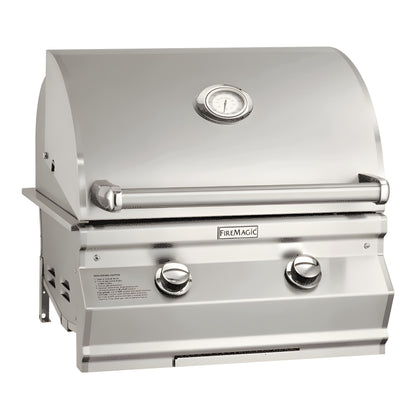Fire Magic Choice Multi-User CM430I 24-Inch Built-In Natural Gas Grill With Analog Thermometer - CM430I-RT1N