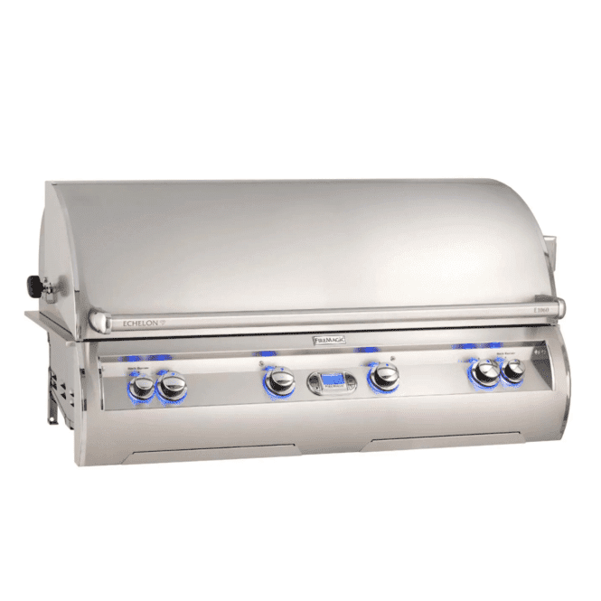 Fire Magic Echelon Diamond E1060I 48-Inch Built-In Propane Gas Grill W/ One Infrared Burner, Rotisserie, & Digital Thermometer - E1060I-8L1P