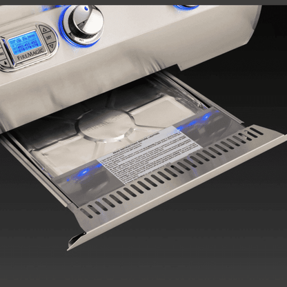Fire Magic Echelon Diamond E1060I 48-Inch Built-In Propane Gas Grill W/ One Infrared Burner, Rotisserie, & Digital Thermometer - E1060I-8L1P