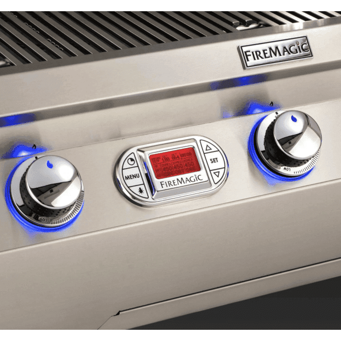 Fire Magic Echelon Diamond E1060I 48-Inch Built-In Propane Gas Grill With Rotisserie and Digital Thermometer - E1060I-8E1P