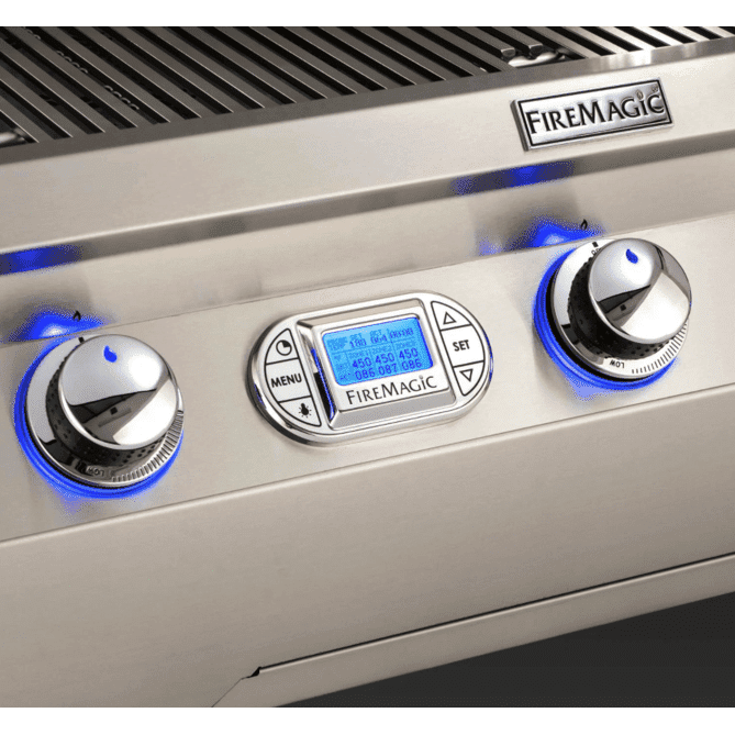 Fire Magic Grills Echelon Diamond E1060S 48-Inch Propane Gas Grill W/ Power Burner, Rotisserie, & Digital Thermometer - E1060S-8E1P-51