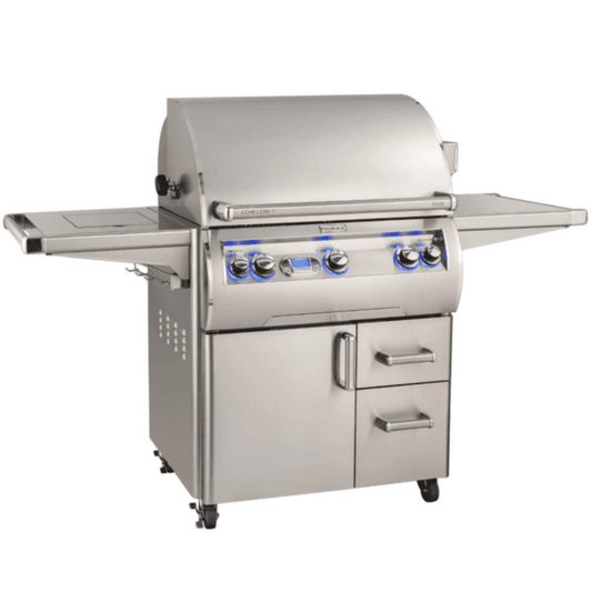 Fire Magic Echelon Diamond E660S 30-Inch Natural Gas Grill W/ Side Burner, Rotisserie, & Digital Thermometer Fire Magic Grills - E660S-8E1N-62