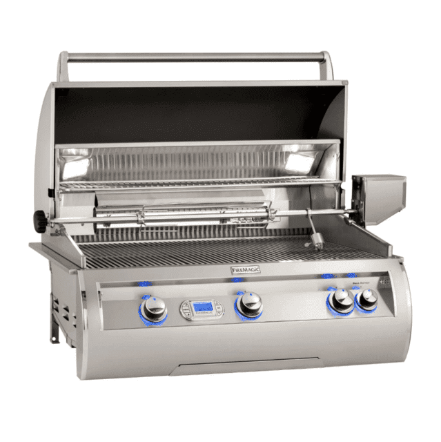 Fire Magic Echelon Diamond E790I 36-Inch Built-In Propane Gas Grill With Rotisserie And Digital Thermometer - E790I-8E1P