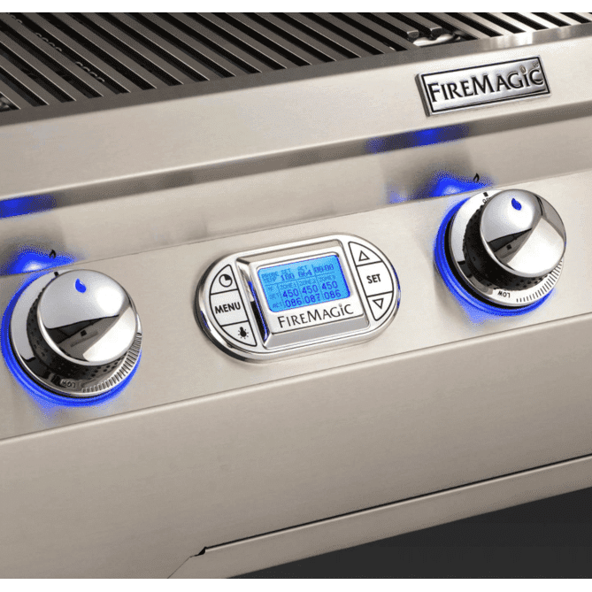 Fire Magic Echelon Diamond E790I 36-Inch Built-In Propane Gas Grill With Rotisserie And Digital Thermometer - E790I-8E1P