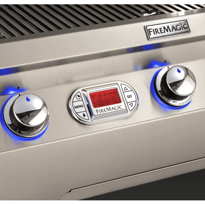Fire Magic Echelon Diamond E790I 36-Inch Built-In Propane Gas Grill With Rotisserie And Digital Thermometer - E790I-8E1P