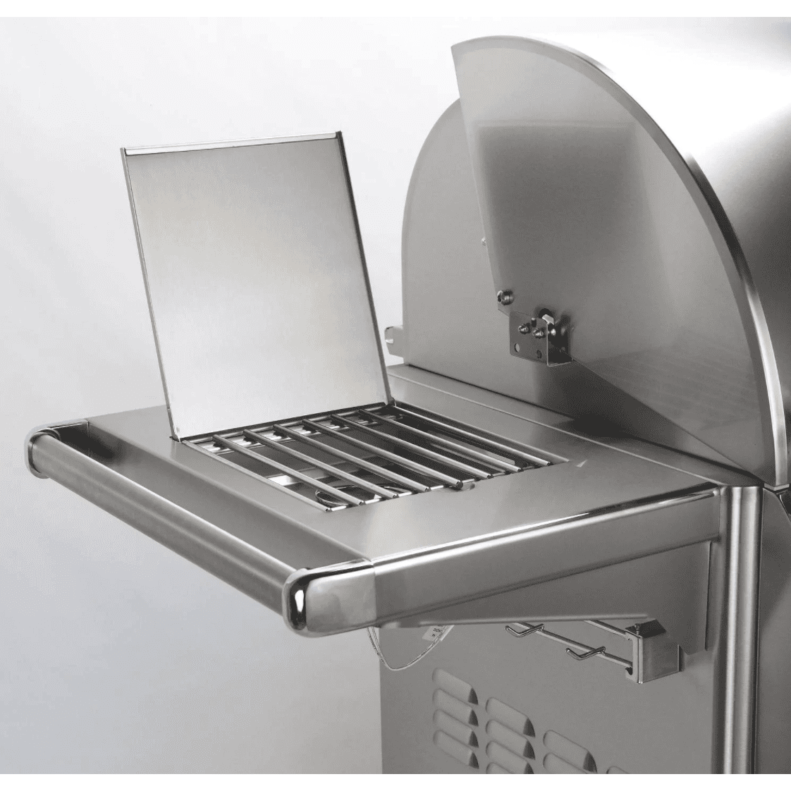 Fire Magic Echelon Diamond E790S 36-Inch Propane Gas Grill W/ Side Burner, One Infrared Burner, Magic View Window, Rotisserie, & Digital Thermometer - E790S-8L1P-62-W - Fire Magic Grills