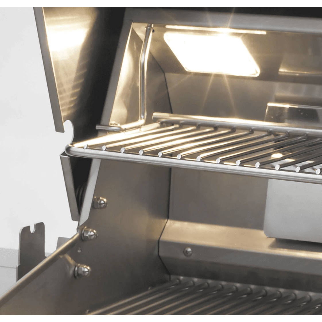 Fire Magic Echelon Diamond E790S 36-Inch Propane Gas Grill W/ Side Burner, One Infrared Burner, Magic View Window, Rotisserie, & Digital Thermometer - E790S-8L1P-62-W - Fire Magic Grills