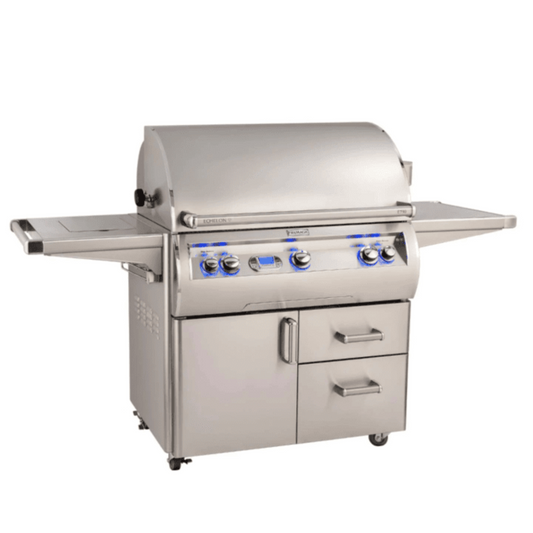 Fire Magic Echelon Diamond E790S 36-Inch Propane Gas Grill W/ Side Burner, Rotisserie, & Digital Thermometer - E790S-8E1P-62