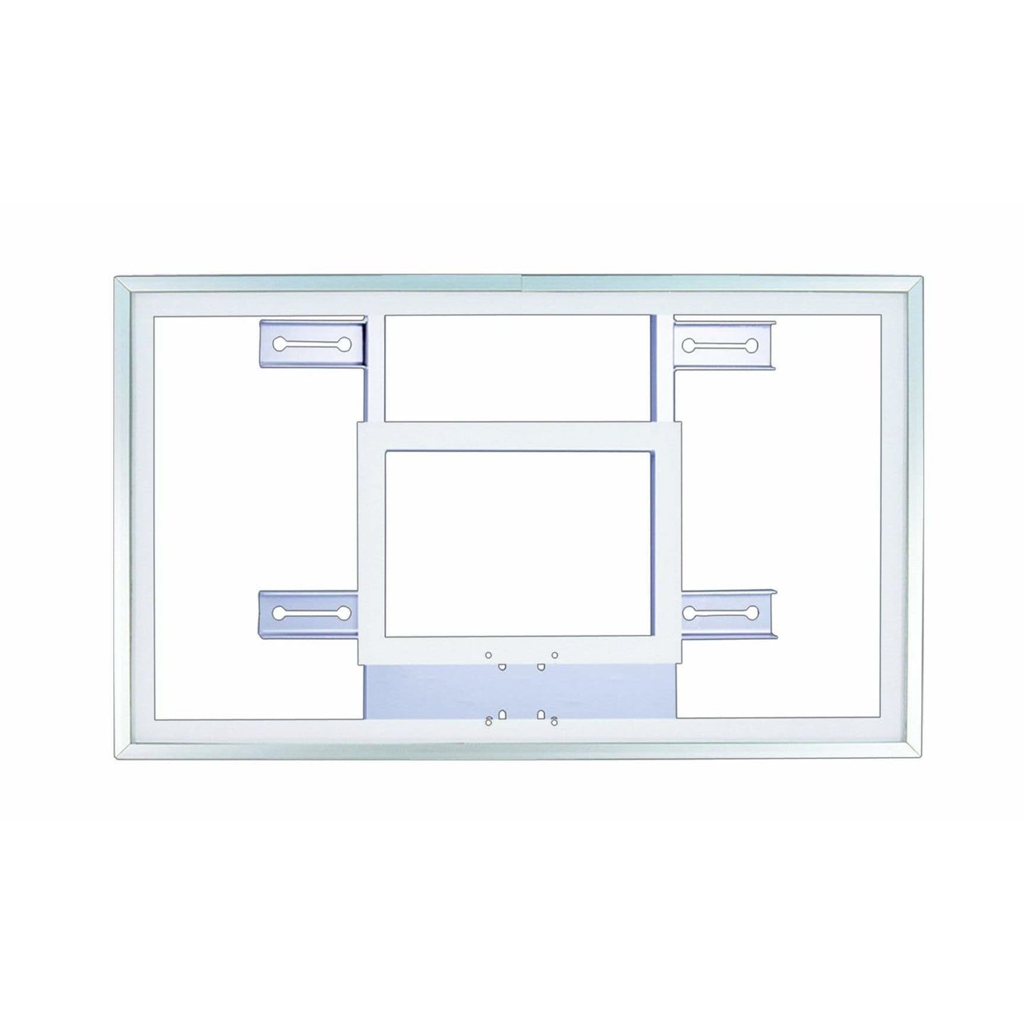 First Team 36" X 60" (1/2" Thick) Framed Acrylic Backboard w/FT36-HFM - FT220H