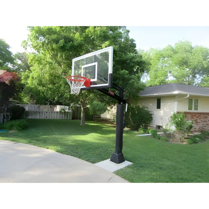 First Team Attack In Ground Adjustable Basketball Goal - Attack II