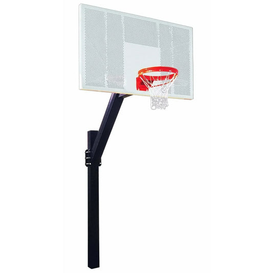 First Team Legend Fixed Height In-Ground Basketball Goal - Legend Supreme