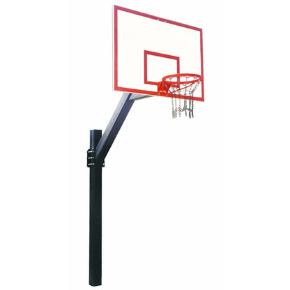 First Team Legend Fixed Height In-Ground Basketball Goal - Legend Supreme