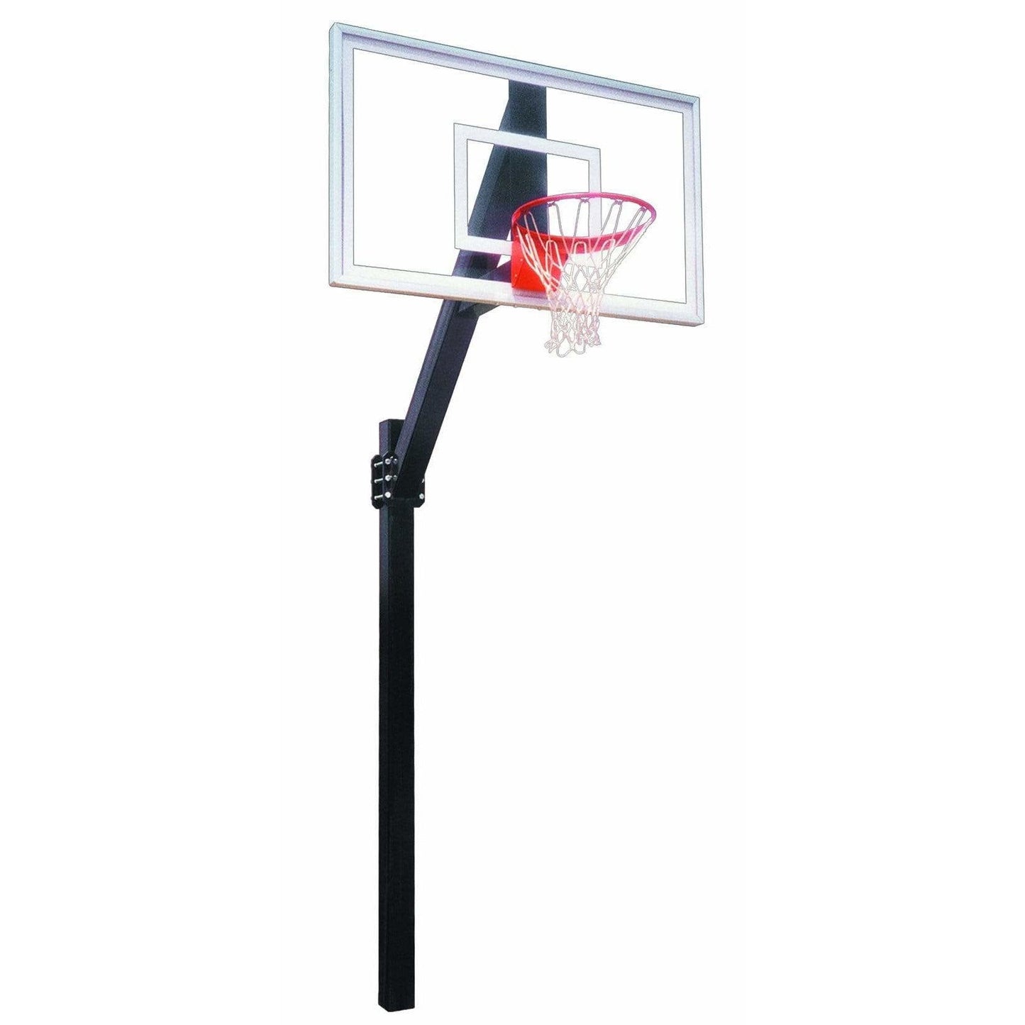 First Team Legend Jr. Fixed Height In-Ground Basketball Goal – Legend Jr. III