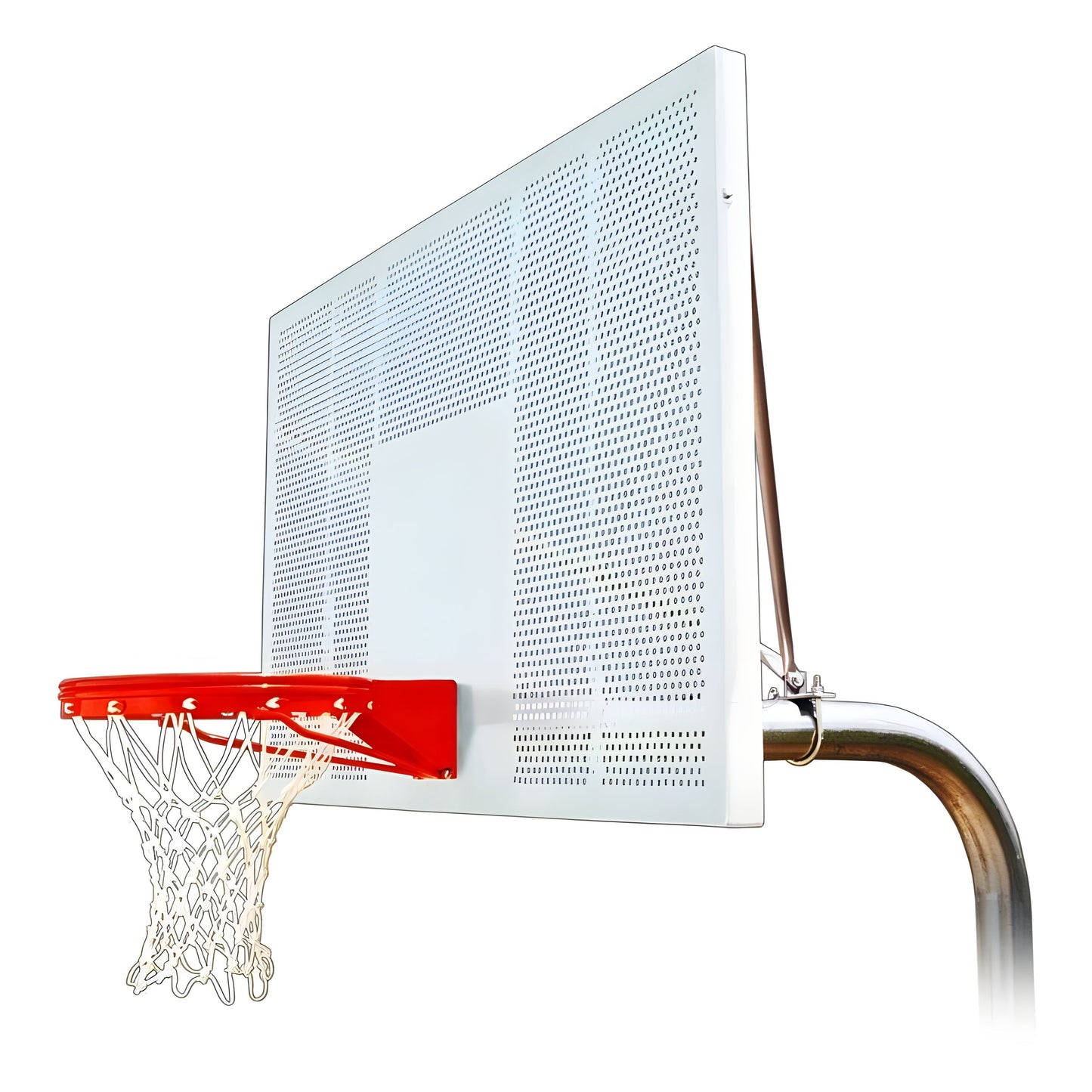 First Team RuffNeck Fixed Height In-Ground Basketball Goal - RuffNeck Extreme
