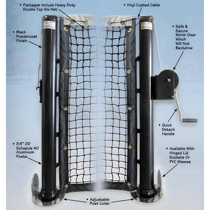 First Team Sentry Tennis Post System - Sentry TNPS