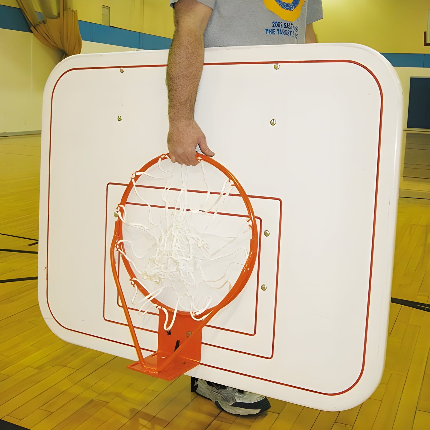 First Team Six-Shooter Youth Basketball Hang-On Hoop Attachment - Six-Shooter