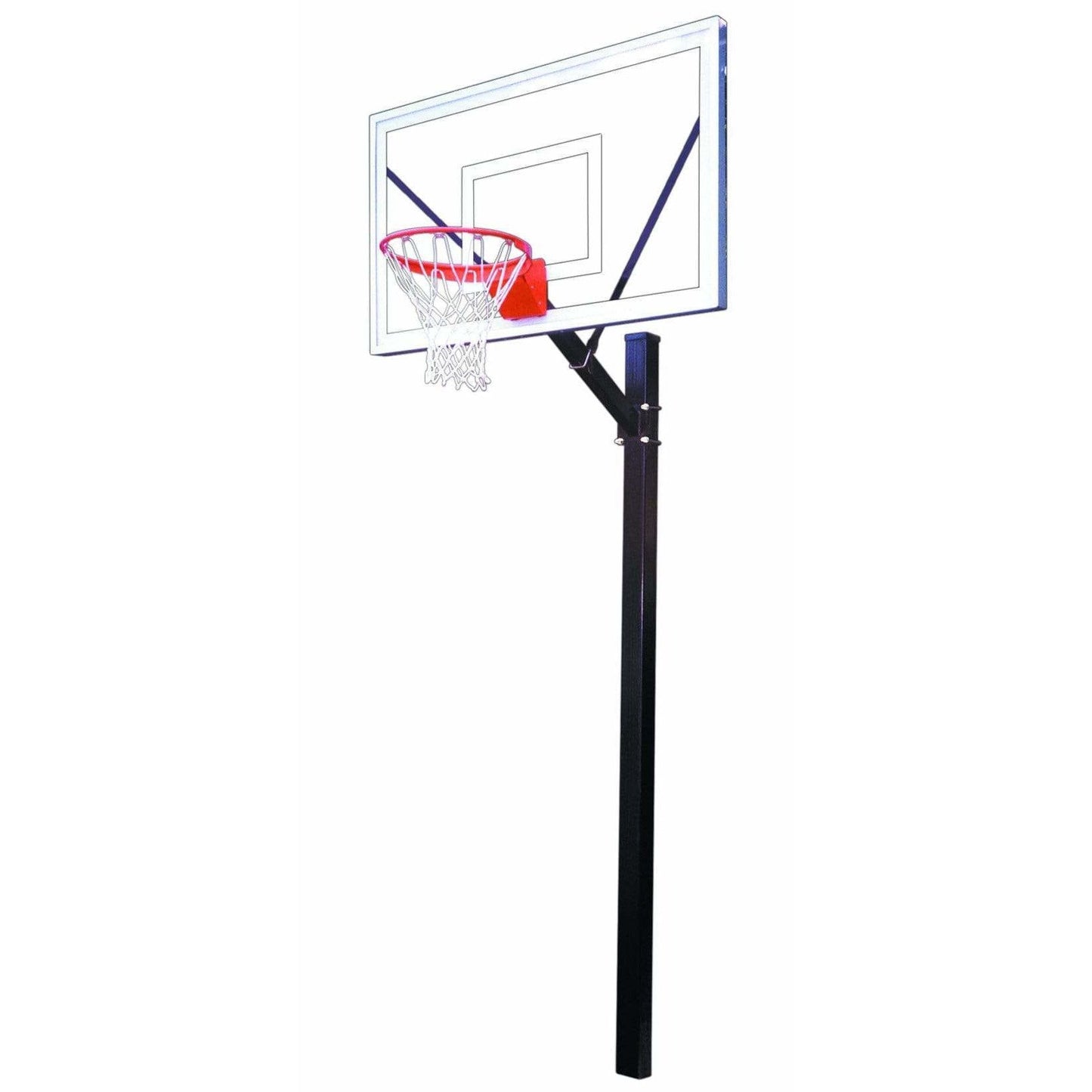 First Team Sport Fixed Height In-Ground Basketball Goal - Sport II