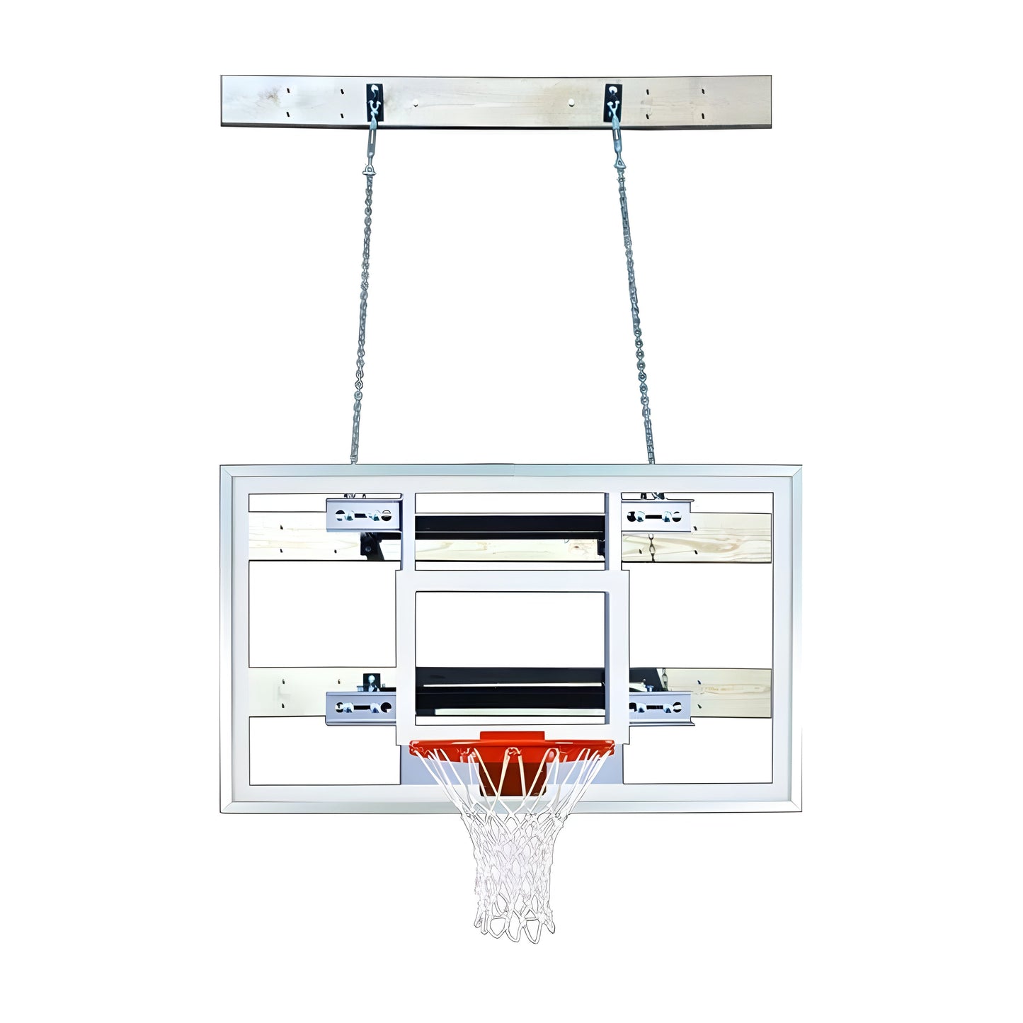 First Team Wall Mount Basketball Goal - SuperMount68 Victory