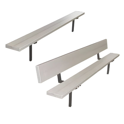 First Team Teammate Fixed Outdoor Player Benches - TEM-FX-8