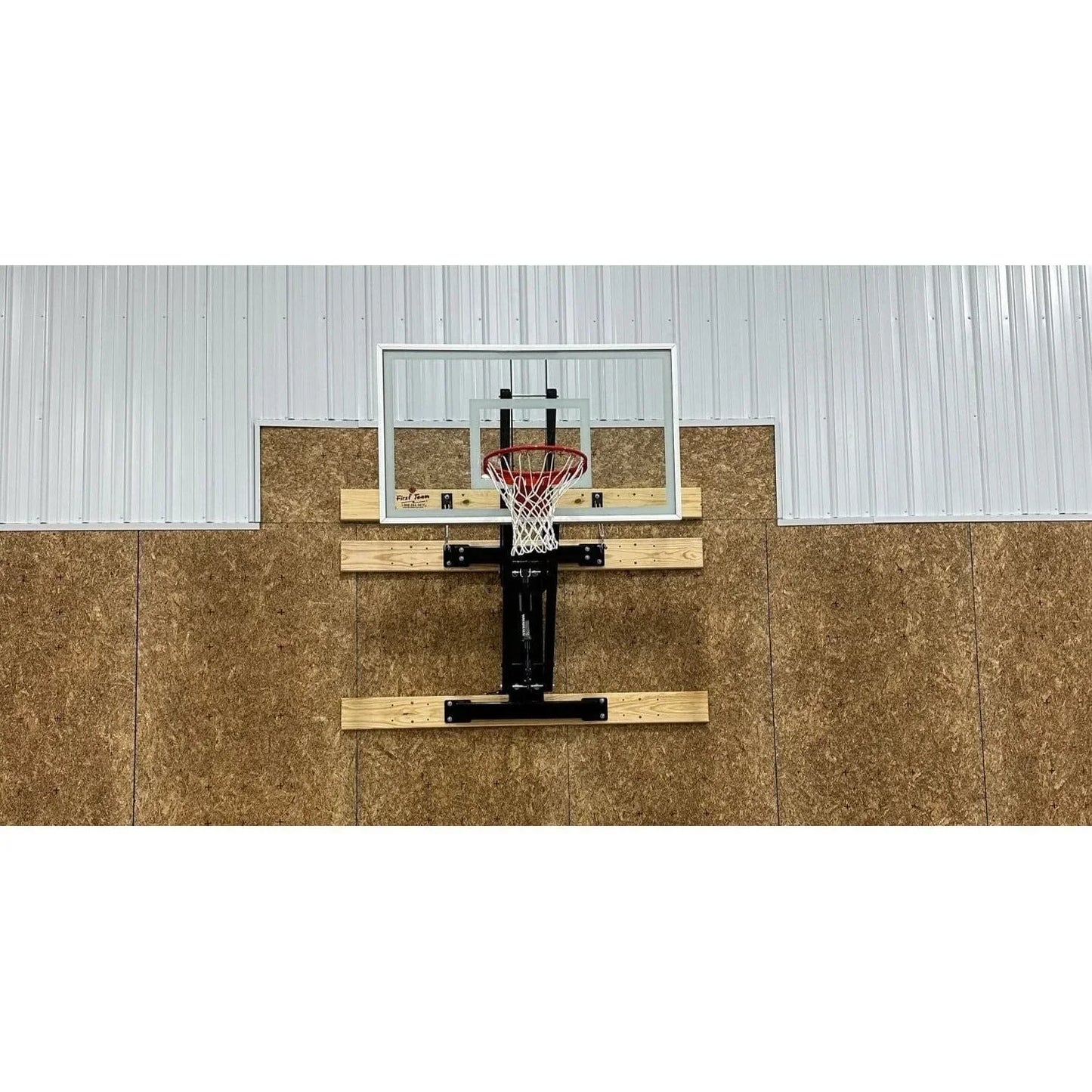 First Team VersiVector Wall Mount Basketball Hoop - VersiVector II