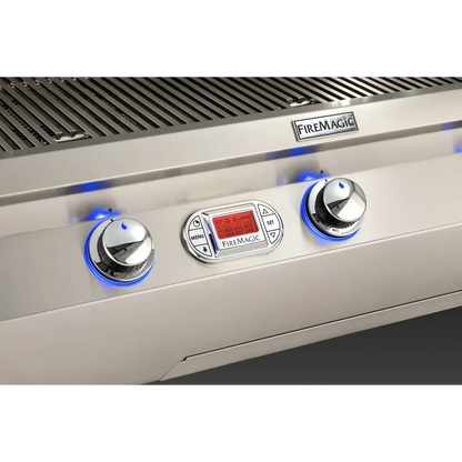 Fire Magic Echelon Diamond E1060S 48-Inch Freestanding Gas Grill With Power Burner, Rotisserie, and Digital Thermometer