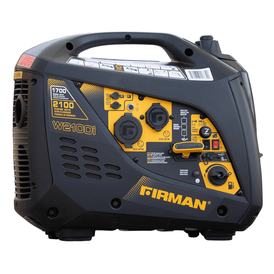 Firman W01784 30 Amp 1700W/2150W Recoil Start Gas Inverter Generator New W01784