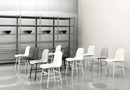 Normann Copenhagen Form Chair Chrome Set of 2 - 603171